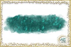 Teal Aqua Glitter Brush Strokes 24 PNG Aquamarine clipart Splashes  Product Image 11