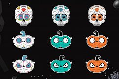 HALLOWEEN AND SANTA MUERTE GRAPHICS Product Image 12