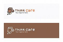 Think Cafe - Creative Coffee Shop Stock Logo Template Product Image 2