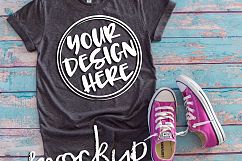 Gray t shirt mock up 6498 Product Image 2