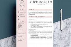 Professional Creative Resume Template - Alice Morgan Product Image 2