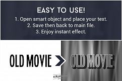 Old Movie Title Text Effect Mockup Product Image 2