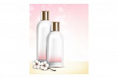 Baby Lotion Creative Promotional Banner Vector Product Image 1