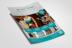 Boutique &amp; Outfit Store Flyer Template Product Image 3