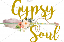 SPVinyl Gypsy Soul Boho Sublimation Design Bundle Product Image 2