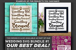 Something Old Something New Wedding SVG File - 5505 Product Image 2