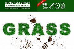Grass Effect Photoshop Action Product Image 1