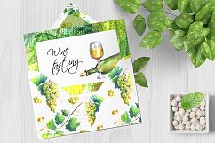Watercolor Wine Collection Product Image 9