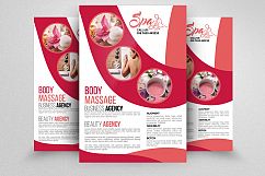 Spa &amp; Massage Centre Flyer Product Image 1