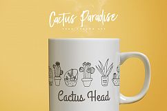 Cactus Paradise Vector Set Product Image 3