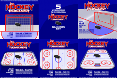 Variant of the poster for the hockey tournament. Product Image 1
