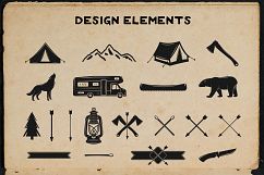 12 vintage adventure emblems Product Image 7