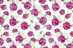 14 Hand drawn watercolor patterns Product Image 14