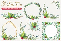 Christmas Time - Watercolor set Product Image 7