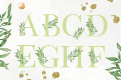 Greenery Alphabet and Graphics Product Image 4