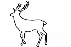 AA41- Deers- Antlers - SVG cut file - Deer - Antlers, Bundle Product Image 6