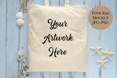 Tote Bage Mockup - Summer shells Product Image 1