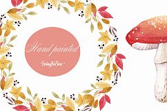 Big autumn set Forest animals Product Image 6