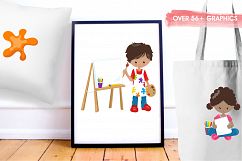 Little Artists graphics and illustrations Product Image 5
