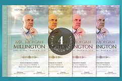 Oceanic Funeral Program Small Template – 4 Pages Product Image 5