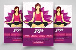 10 Yoga Flyer Template Bundle Product Image 7