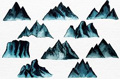 Mountains HandDrawn Vector Product Image 4