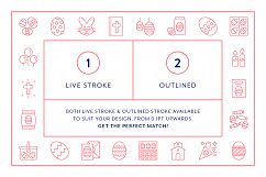 Line Icons – Easter Product Image 5