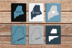 State of Maine SVG File Cutting Template Product Image 1