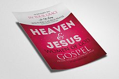 Heaven and Jesus Church Flyer Template Product Image 3