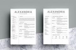 Minimalist Resume Template Product Image 4