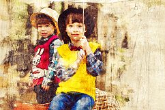 Mixed Art 2 Photoshop Action Product Image 11