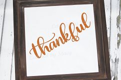 Thankful - Grateful - Blessed SVG bundle / Thanksgiving SVG Product Image 2