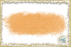 Apricot Peach Glitter Brush Strokes 24 PNG clipart Splashes  Product Image 13