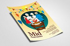 Mid Autumn Flyer Template Product Image 2
