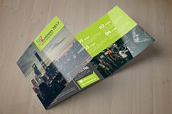 Business Industry Square Trifold Brochures Product Image 3
