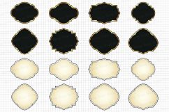 Labels Graphics and Illustrations / Tags and Labels Clip Art / Frames Graphics Product Image 1