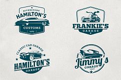 Classic Car Garage Badges &amp; Logos Product Image 2