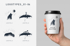 Double Exposure. 20 Creative Logos Product Image 6