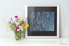 Frame mockup - clean bright interior summer field flowers Product Image 7