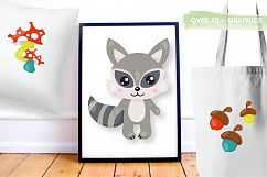 Woodland animals graphics and illustrations Product Image 4