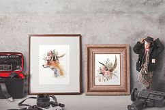 Burgundy Bouquets &amp; Animals Product Image 2