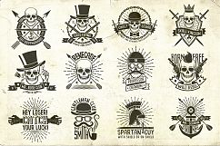 Hipster Skull Design Bundle Product Image 3