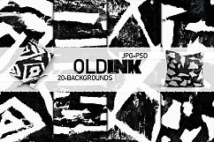 Old Ink. Abstract backgrounds.Textures. Product Image 1