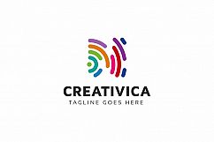 Logo Colorful N Letter Product Image 1