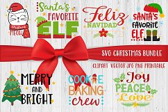 Christmas Halloween Thanksgiving Bundle SVG DXF Clipart Product Image 3