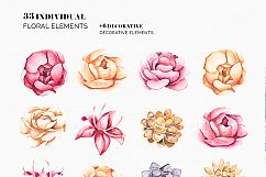 FLORA - Pretty Pions &amp; Succulents Bundle Product Image 2