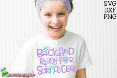 Back and Ready for Science Class SVG Product Image 3