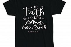 My Faith can move mountains Printable Product Image 2