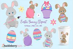 Easter Bunny Clipart Product Image 1