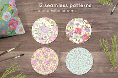 Floral Design Pack (watercolor &amp; pastel) Product Image 13
